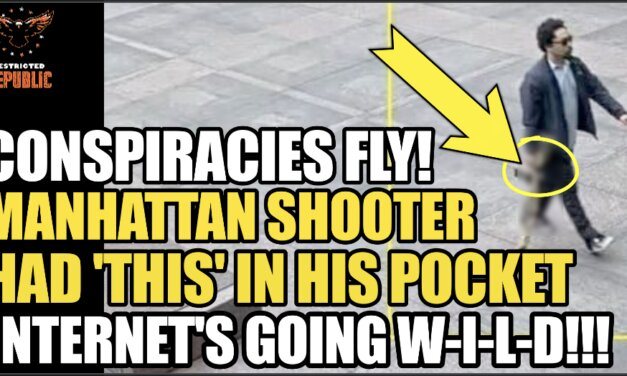 Conspiracies Fly! Manhattan Shooter Had ‘THIS’ In His Pocket… Internet’s Going Wild! 